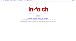 Desktop Screenshot of in-fo.ch